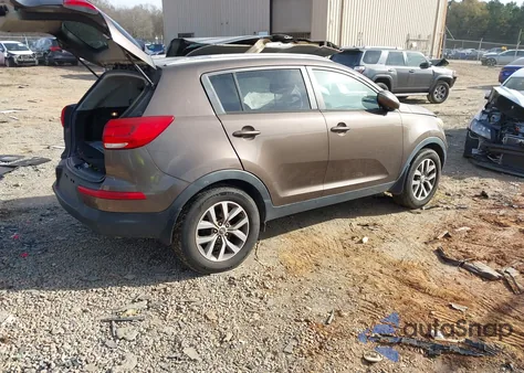 2014 Kia Sportage Lx from USA, damaged, VIN KNDPB3AC1E7656953